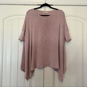 Red/White Stripe Tunic Tank